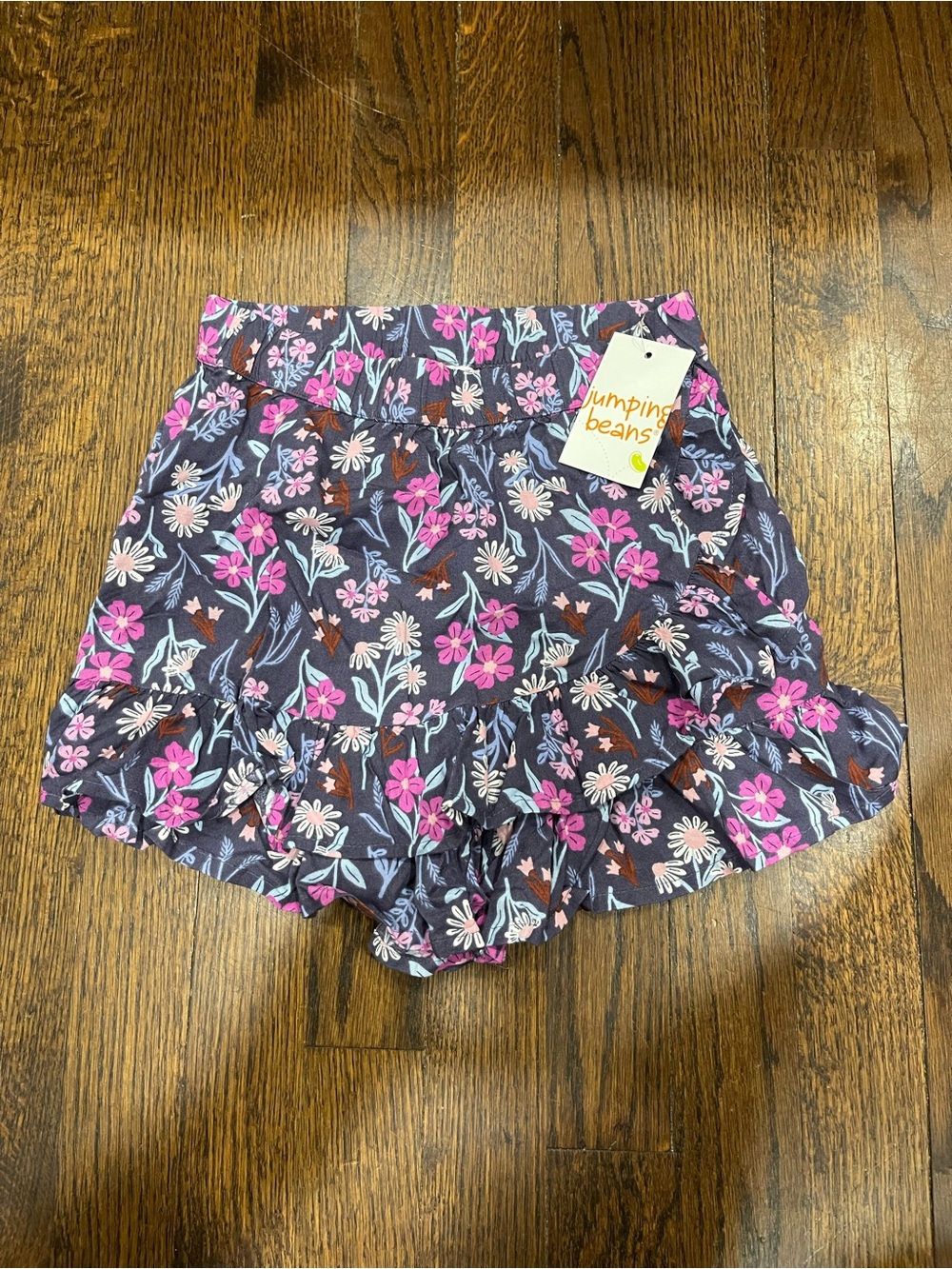 Jumping Beans Floral Ruffle girls Shorts size 5T